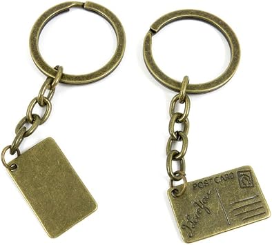180 Pieces Fashion Jewelry Keyring Keychain Door Car Key Tag Ring Chain Supplier Supply Wholesale Bulk Lots V6XU1 Postcard