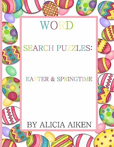 Word Search Puzzles:Easter and Springtime
