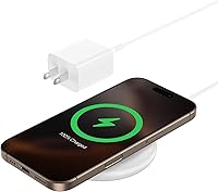 Vista 11 de Belkin Soporte de carga magnético convertible de 15 W - Cargador Qi2 rápido compatible con MagSafe, cargador de iPhone para Apple iPhone 16, 16