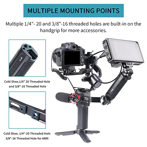 Image of Hersmay Metal Adjustable Sling Handgrip Gimbal Sling Handle for DJI RS 4 Mini, RS 4, RS 4 Pro, RS 3 Mini,DJI RS 2,RSC 2, RS 3, RS 3 Pro Gimbal Handheld Stabilizer Accessories