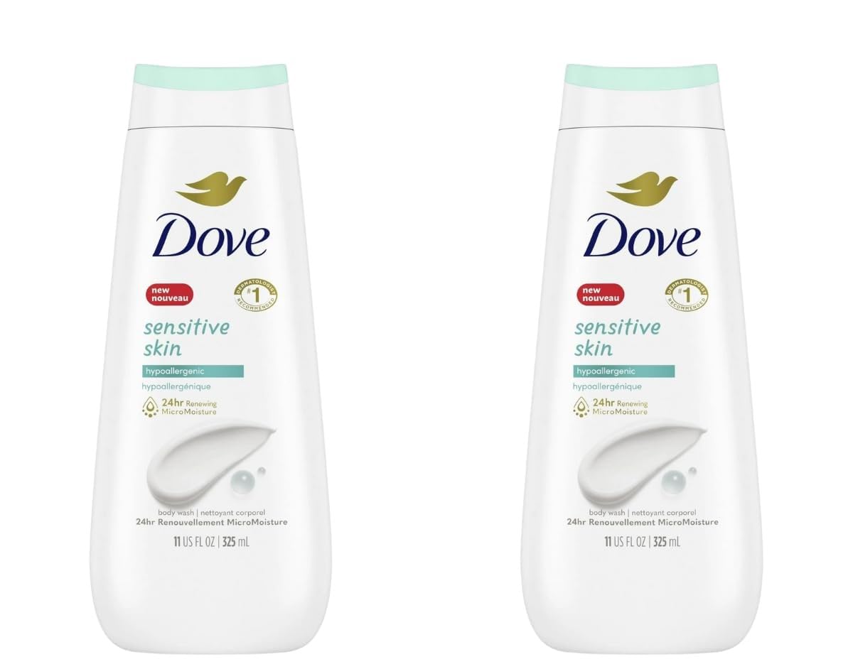 Dove Sensitive Skin Body Wash - Image 1