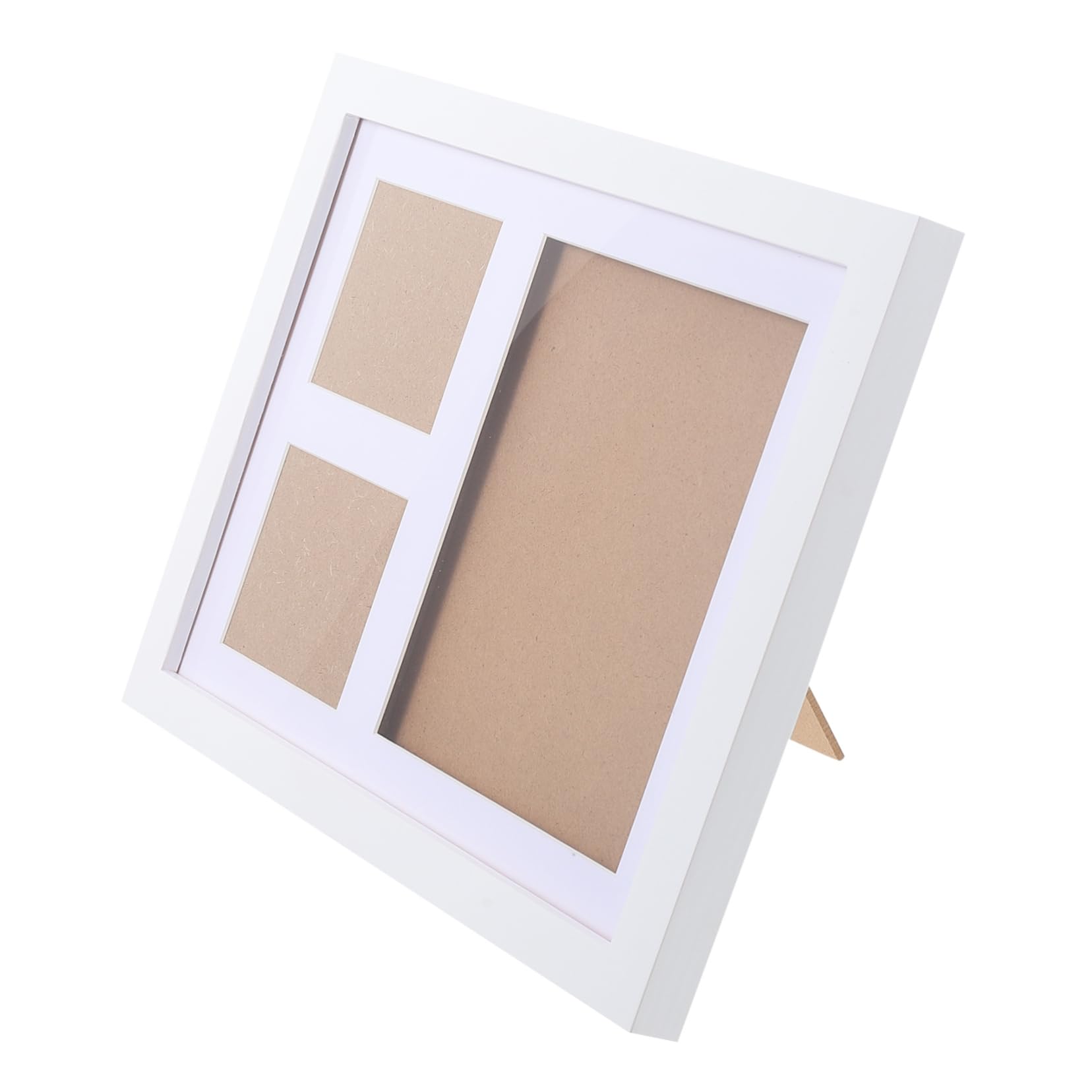 BESTonZON 1 Set cornice per foto con impronta di e piedi telaio dell'impronta del neonato cornice per foto con impronta per bambini bambino stampa cornice per foto cornici per neonati