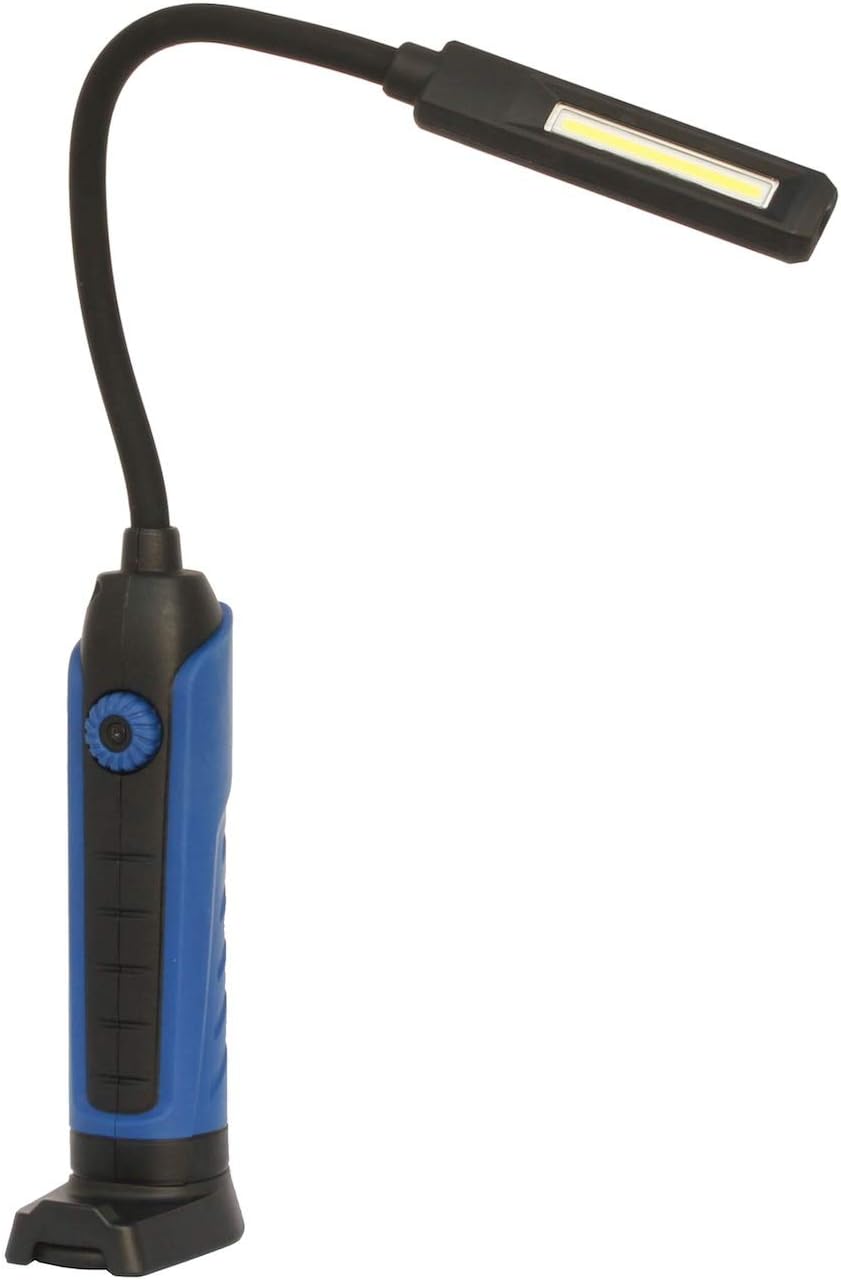 BrightSource TechSeries Flexible Gooseneck Light, with Dimmer, Rechargeable, 500Lm