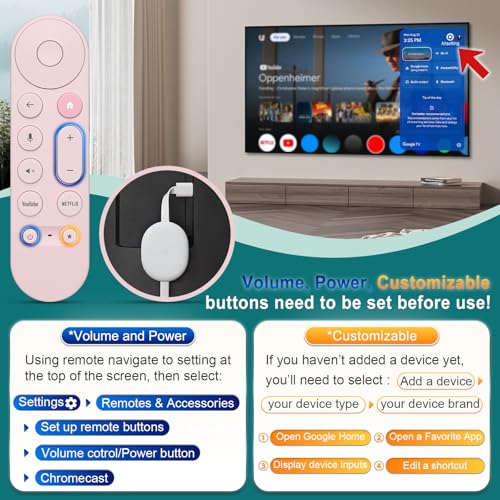 Image of Voice Replacement for Google Chromecast TV Remote