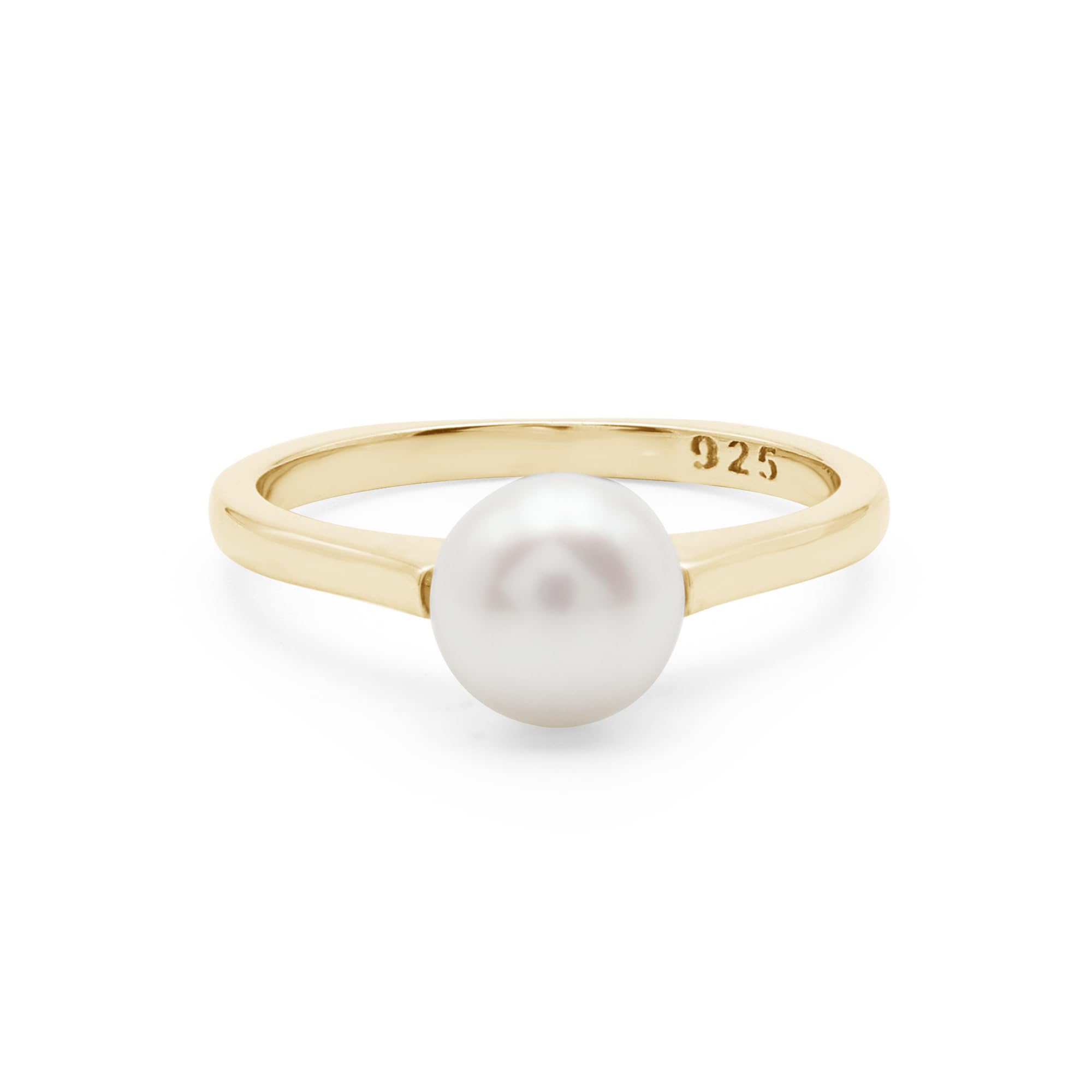 Genuine Pearl Gemstone Solid 925 Sterling Silver Handmade Ring Jewelry Engagement Ring Gift For Birthday Beautiful Jewellery, Raksha Bandhan Special Jewelry-image-8