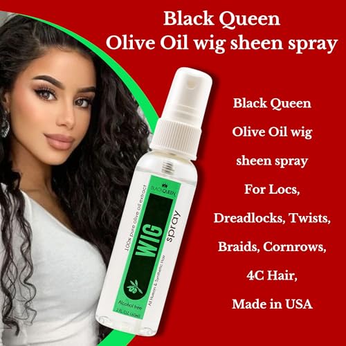 Spray hidratante Black Queen para pelucas 2 oz miniatura 4