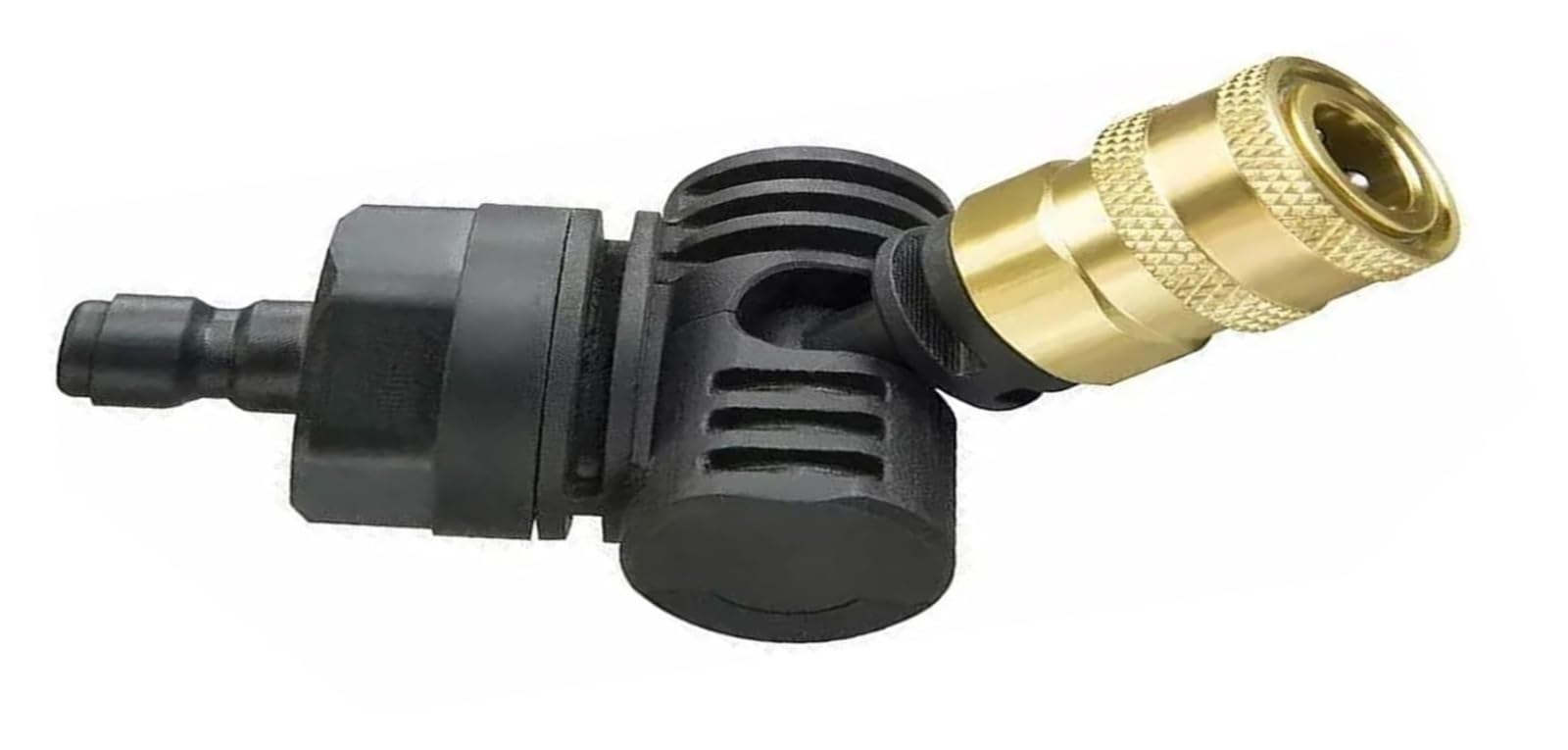 For accessorio ugello girevole WA4039 WA1845 Attacco for spruzzo d'acqua regolabile a 180 gradi Adattatore a collegamento rapido for idropulitrici Nero