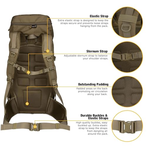 Mardingtop 50L Survival Backpack