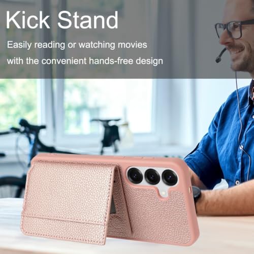 Étui cuir Galaxy A36 5G violet de qualité supérieure avec coque antichoc - 3