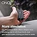 ONO Roller - Handheld Fidget Toy for Adults | Help Relieve Stress, Anxiety, Tension | Promotes Focus, Clarity | Compact, Portable Design (Acupressure, Full Size - Aluminum)
