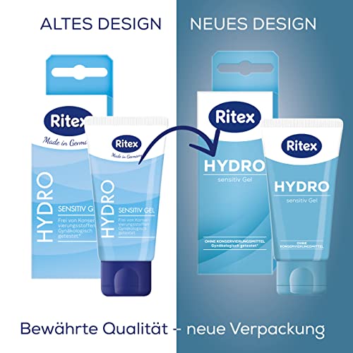 Ritex HYDRO GEL, Gevoelig smeermiddel, op waterbasis, 100 ml, Made in Germany - Afbeelding 8