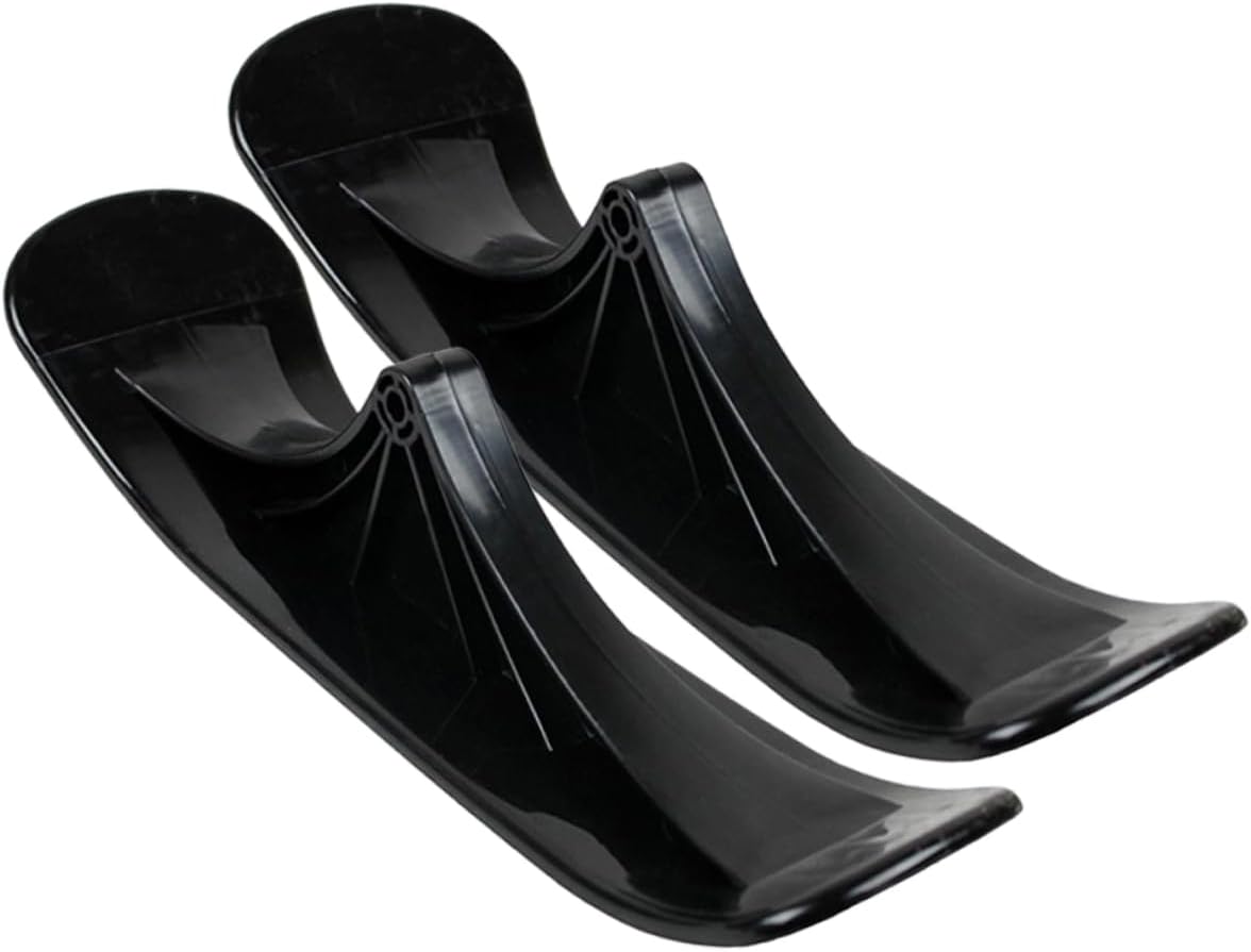 1Pair Snow Scooter Ski Sled for Durable Ski Attachment for Balance Bike Lightweight and Easy to Fun for Winter Activities
