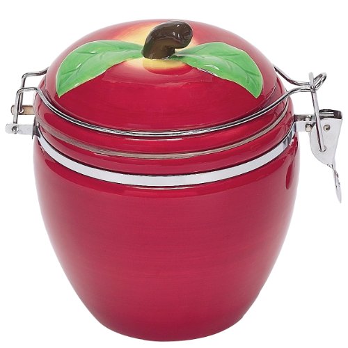 Boston Warehouse Apple Pickin' Hinged Jar