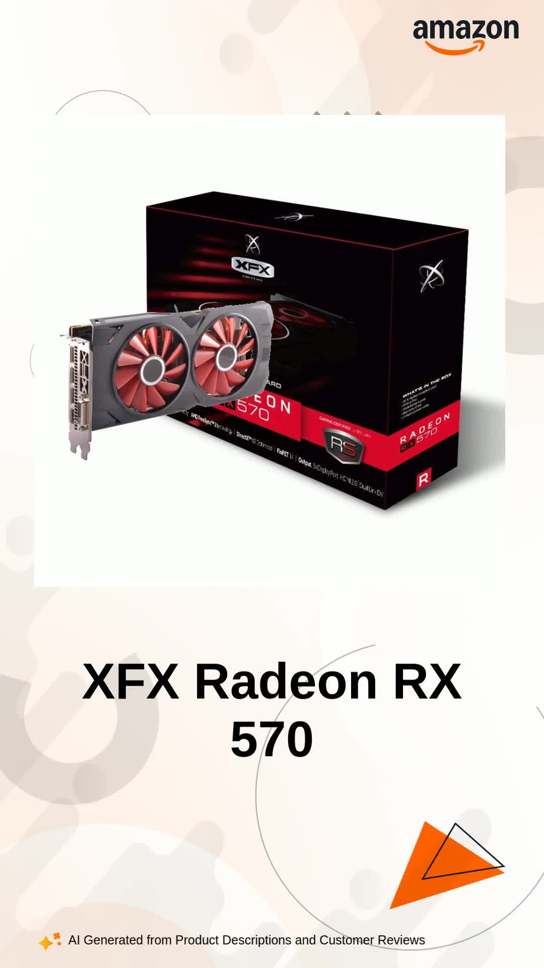 Amazon.in: Buy XFX Radeon RX XXX Edition 1286MHz, 8gb GDDR5, DX12