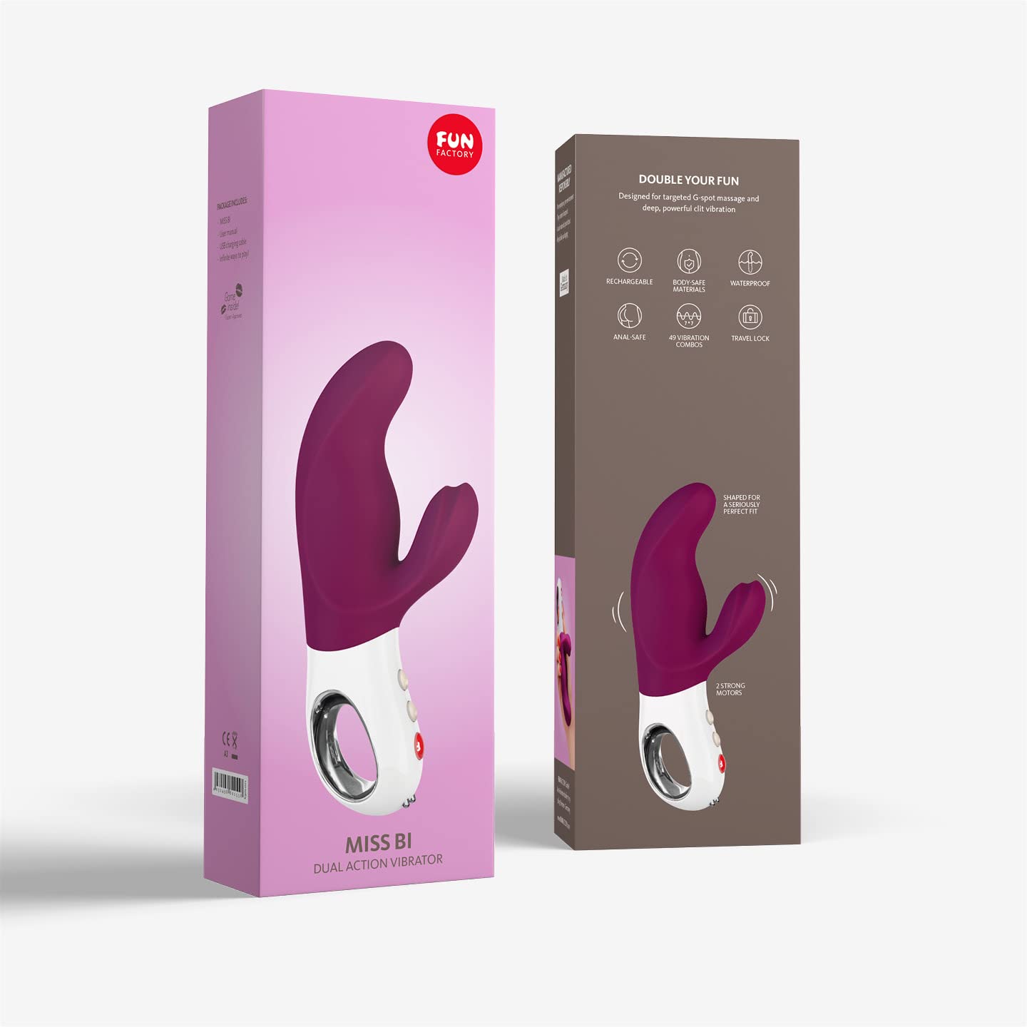 Fun Factory Vibromasseur Rabbit double vibration du moteur avec 36 combinaisons avec sac + lubrifiant, silicone mdical Violet : Amazon.fr: Hygine et Sant Fun Factory Vibromasseur Rabbit double vibration du moteur avec 36 combinaisons avec sac + lubrifiant, silicone mdical Violet : Amazon.fr: Hygine et Sant