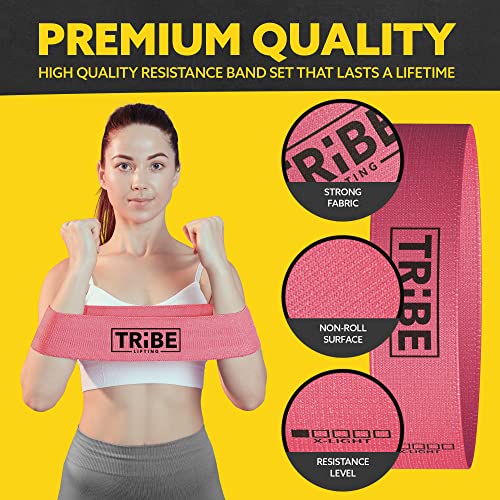 Fabric Resistance Bands For Working Out - Booty Bands For Women And Men - Exercise Bands Resistance Bands Set - Workout Bands Resistance Bands For Legs - Fitness Bands #TOP5