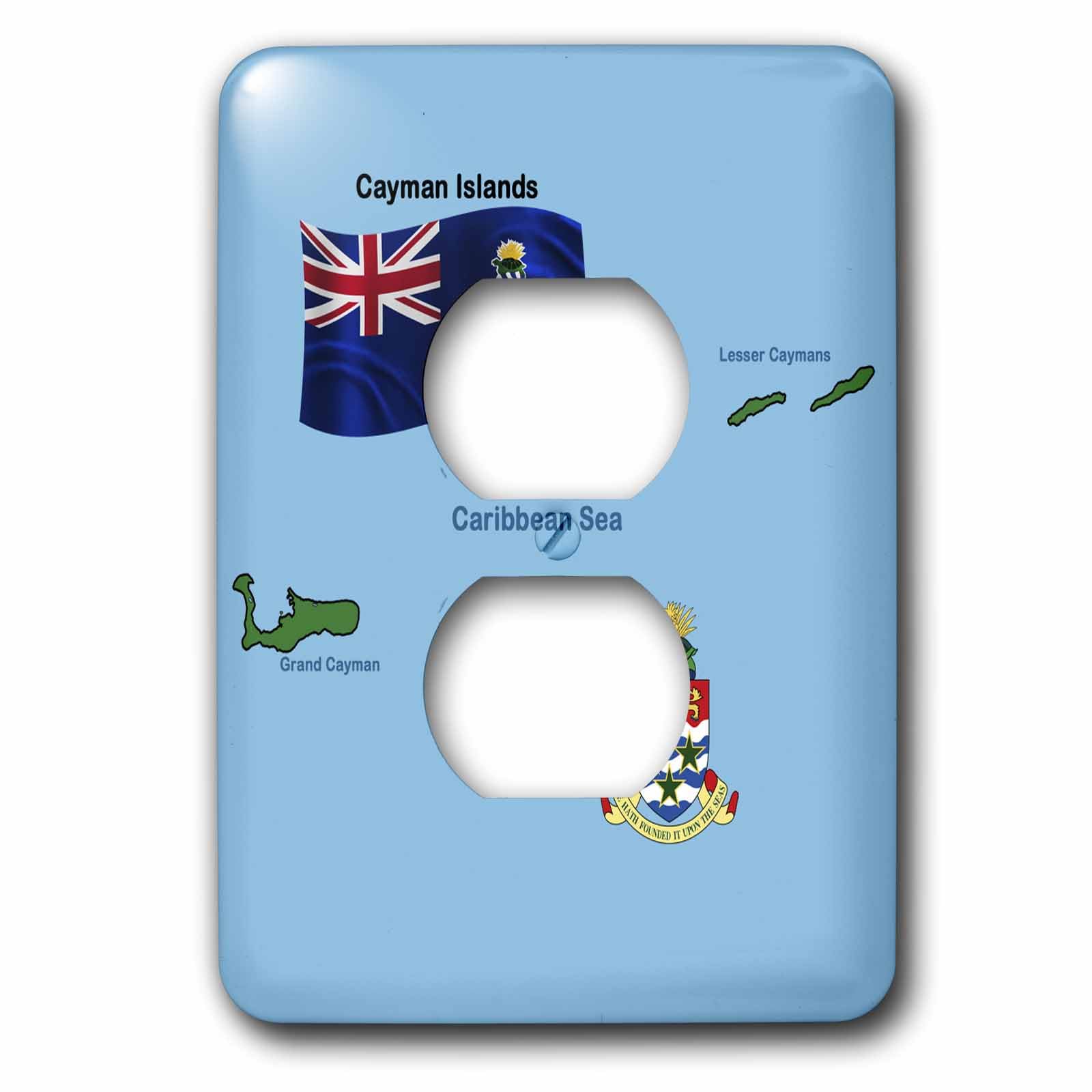 Coque Îles Caïmans rigide protection motif drapeau Grand Cayman