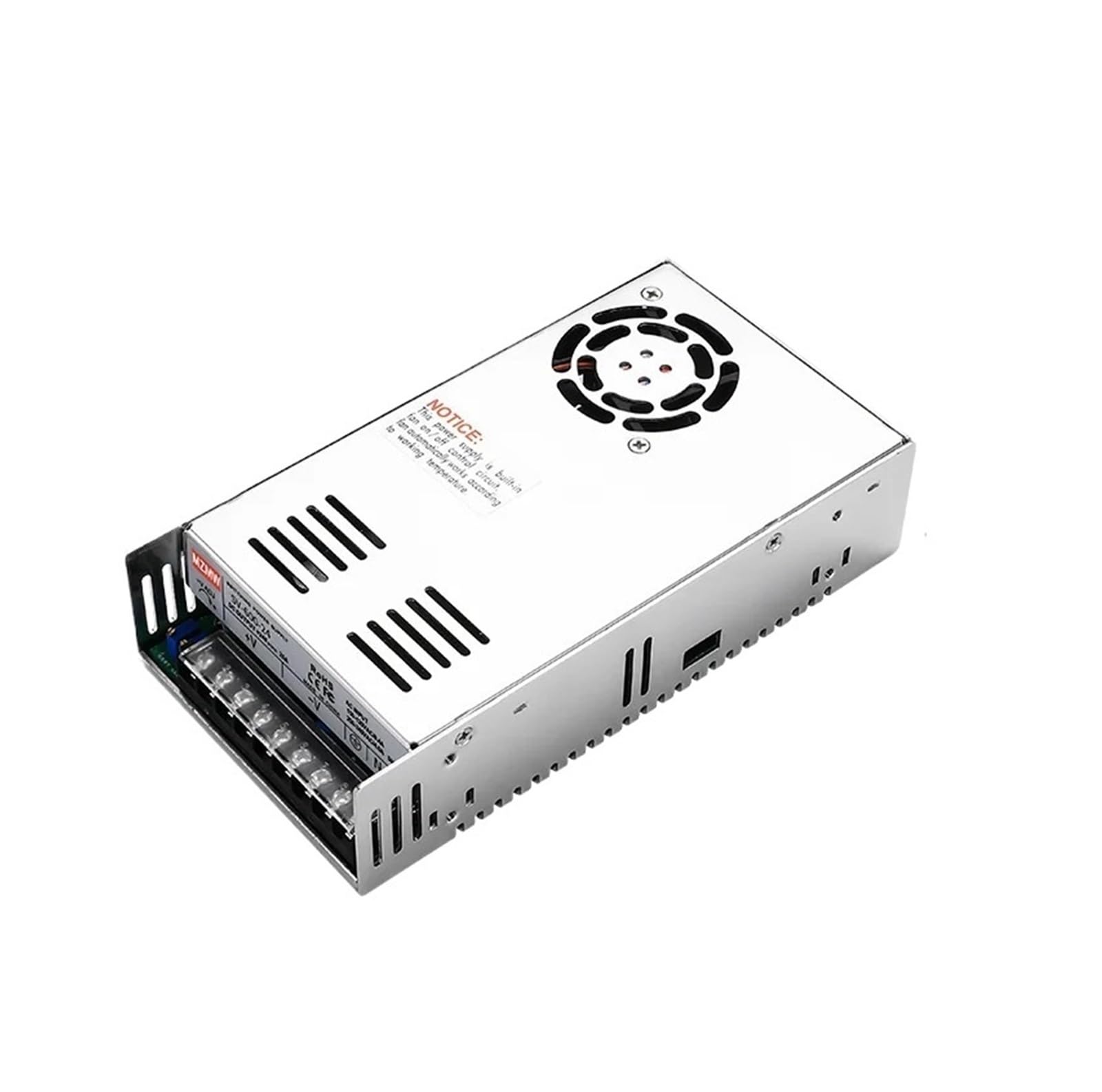 JNURGWLYH 60W 120W 250W 350W 500W 600W Switching Power Supply Three-Phase 380VAC Input AC to DC 12V 24V Single Output(24v-120w)