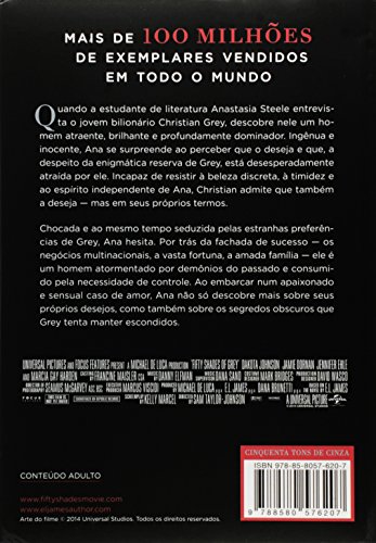 Cinquenta tons de cinza - Capa do filme