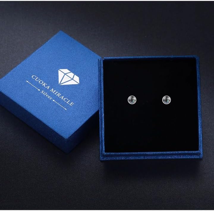 Black Stud Earrings for Men,925 Sterling Silver Myths Legends Studs Roud Black Earrings Mens Jewelry Celtic Studs Viking Runes Earrings Gift for Men Women 10mm - Image 8