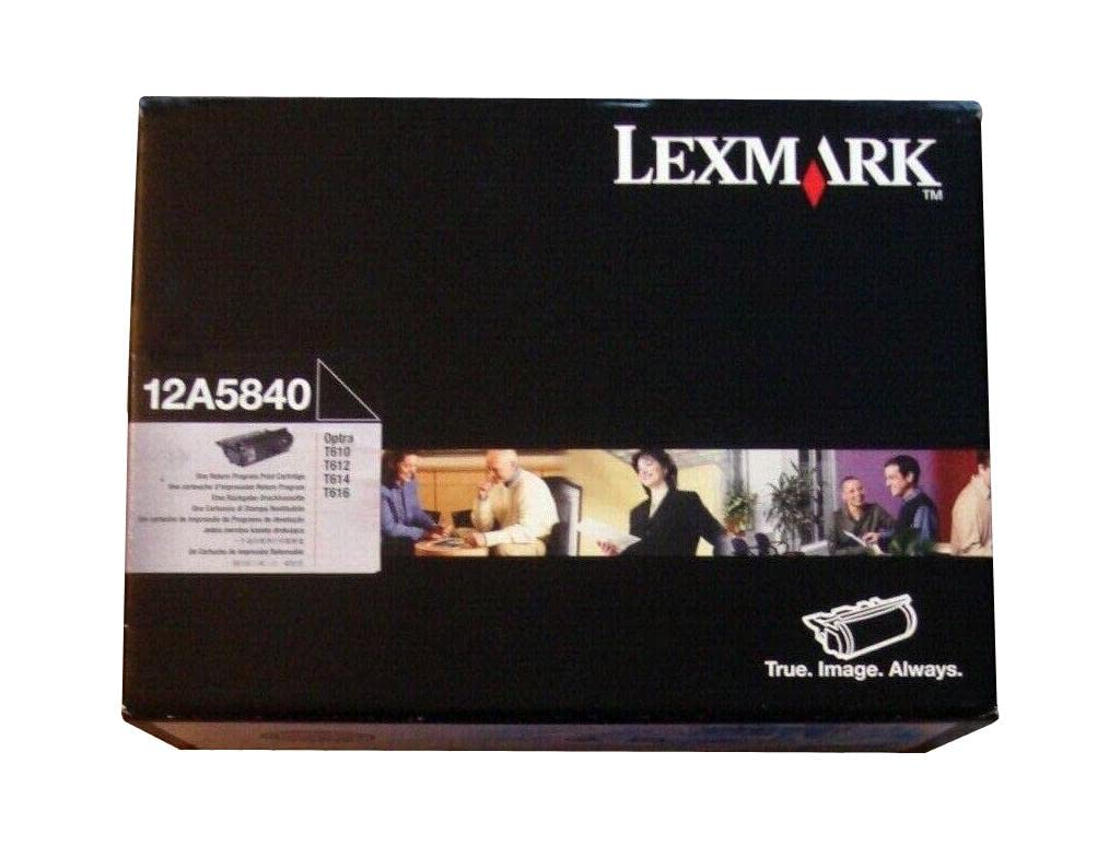 Cartouche Lexmark 12A5840 toner laser noir compatible consommable impression