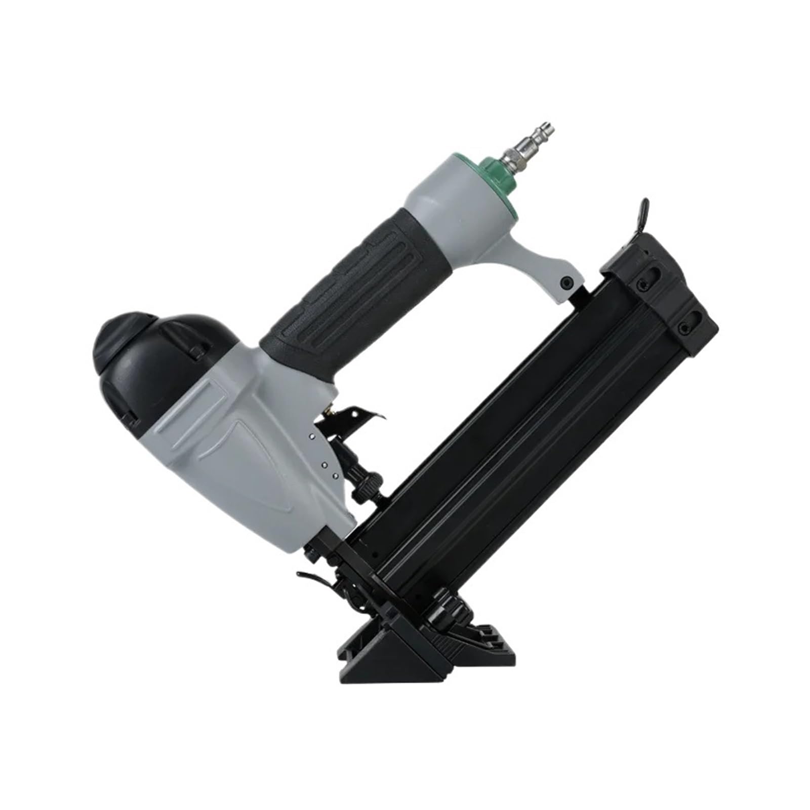 Pistola sparapunti pneumatica senza olio, sparapun FL40 Heavy Duty 4 in 1 Cucitrice pneumatica Chiodatrice for pavimenti Pistola for cucitrice ad aria