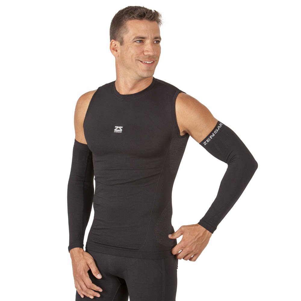 Compression Arm Sleeves - Made in USA, Thermal Arm Warmers for Cycling and Running with UV Sun Protection