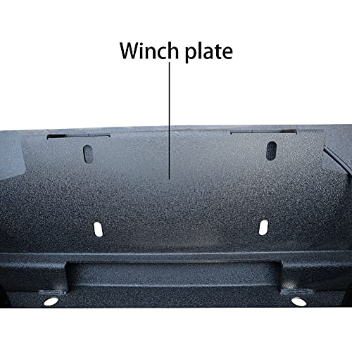 Vijay Front And Rear Bumper Compatible With 2019-2023 Ram 1500（Except Classics) With Winch Plate And Led Lights #TOP5