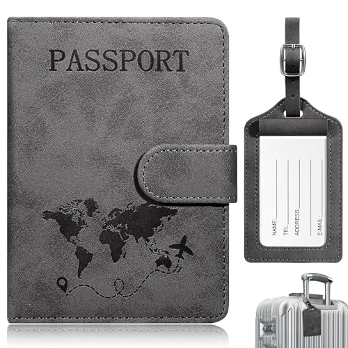 Tatxmalv PU Funda Pasaporte, Identificador De Maletas Pequeño y Portátil, Utilice Materiales de Blindaje RFID para Evitar la Pérdida o Robo de Información, Proteja Sus Documentos Importantes (Negro) Tatxmalv PU Funda Pasaporte, Identificador De Maletas Pequeño y Portátil, Utilice Materiales de Blindaje RFID para Evitar la Pérdida o Robo de Información, Proteja Sus Documentos Importantes (Negro)