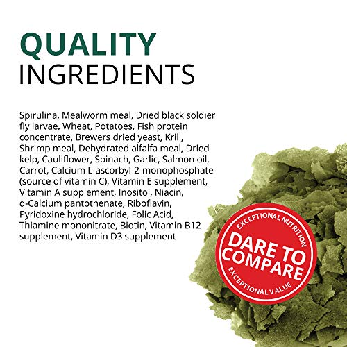 Fluval Bug Bites Fischfutter Flocken Spirulina, für alle Fische, 100ml – Bild 5