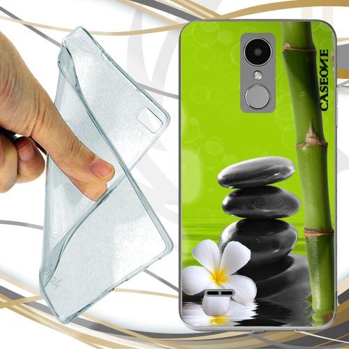 Custodia Cover Case Pietre Zen per LG K10 2017