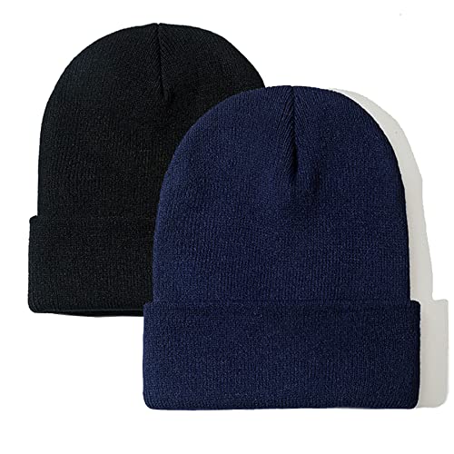 Image of NPJY Unisex Beanie for Men and Women Knit Hat Winter Beanies
