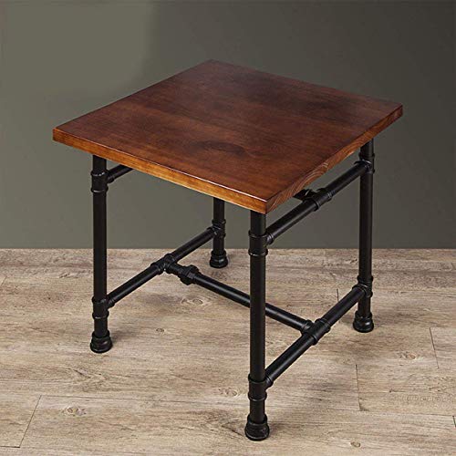 24 Inch Industrial Rustic Iron Pipe Entry Table, End Table, Coffee Table, Side Table, Metal Legs, Bar Table/Home Set/Living Room Set/Dining Room #TOP3