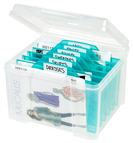 IRIS Greeting Card and Craft Keeper, Blue