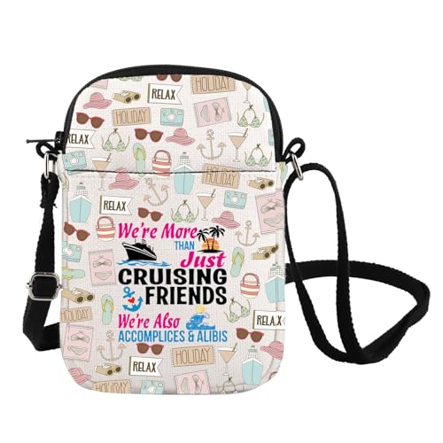 FOTAP Cruise Vacation Shoulder Bag Cruising Cruise Ship Crossbody Bag Summer Vacation Travel Gift Beach Life Gift