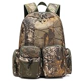 TIANHAOPUJU Camouflage Tactical Backpack for Teen Boys & Men,Water Resistant PVC for Outdoor Hunting Hiking Fishing Travel