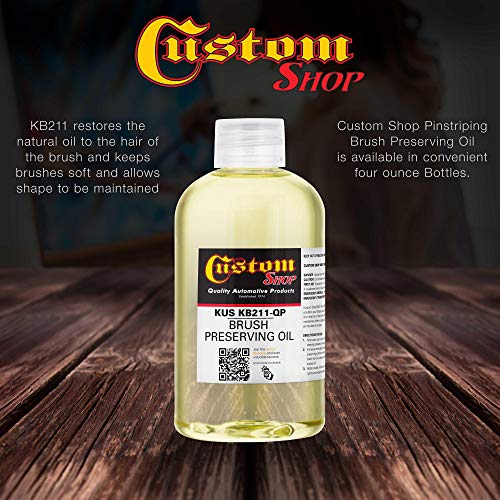 Custom Shop Pinstripe/Pinstriping Brush Preserving Oil #TOP3