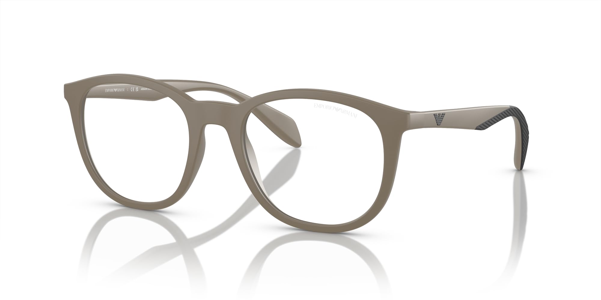 Emporio Armani Ea4211f Low Bridge Fit Prescription Eyewear Frames With Two Interchangeable Sun Clip-ons Marcos para gafas recetadas Hombre