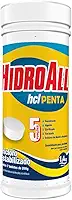 HidroAll Cloro para piscinas hcl Penta tubo 1,4kg com 7 pastilhas - Refil Flutuador