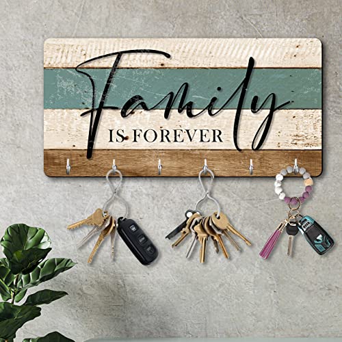 Image of kotart Unique Stylish Modern Wooden Key Holder for Home Decor Living Room Office with Stylish Key Organizer | Designer Wall Decor | Wall Art Decorative Items | Wall Decoration (Hanging 8)