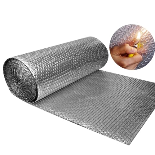 STARTONECO Reflective Aluminum Foil Bubble Insulation Roll 48" x10 Ft
