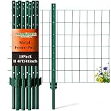 Amagabeli Heavy Duty Metal Fence Posts