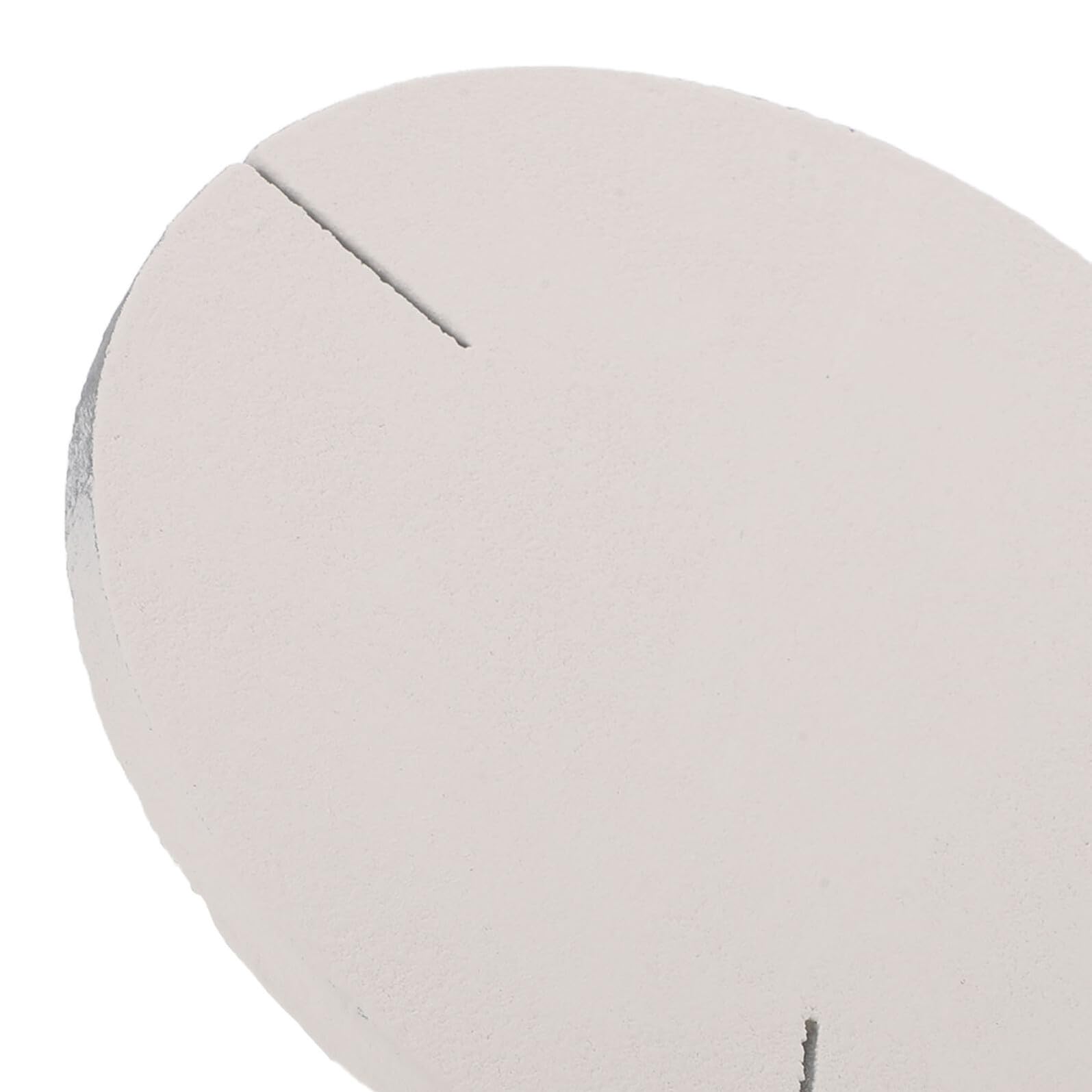 Hohopeti Ognioodporny Ceramiczny Panel Do Wypału Gliny z Okrągłymi Podporami Trwały Stojak Do Ceramiki i Biżuterii Odporny Wysoką Temperaturę i Artystycznych