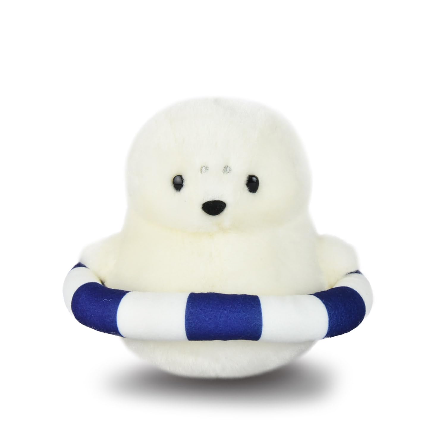 Kanazuchi Friends Plush Seal with Float ST Zarashi 5.5in Polyester