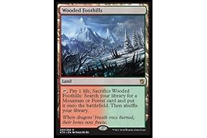 Magic The Gathering - Wooded Foothills Foil (249/269) - Khans of Tarkir