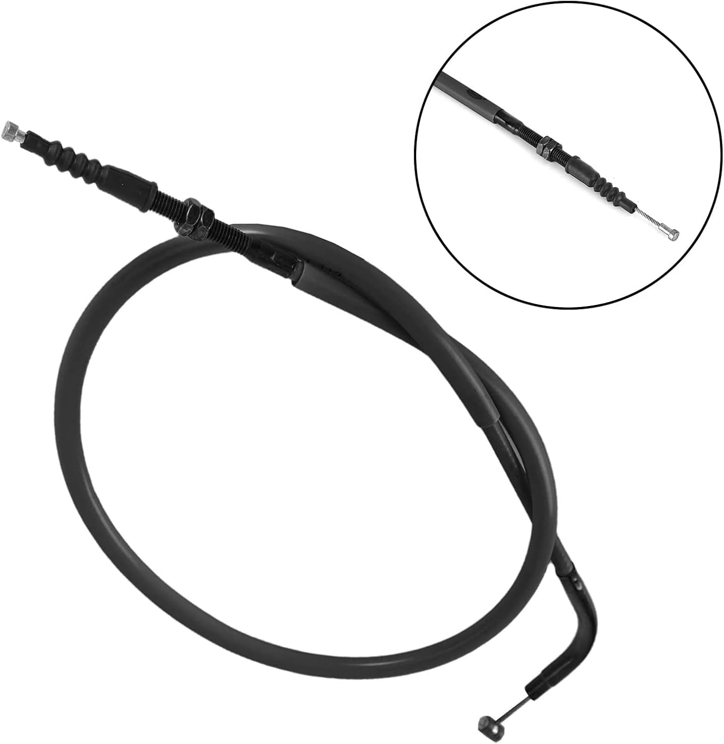 Motorcycle Cable Clutch Fit For Kawasaki NINJA 400 EX400E 2018-2022 Clutch Cable Steel Wire Black 54011-0627