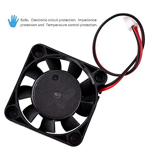 Ucec 40Mm Fan Dc 24V Small Brushless Cooling 4010 Axial Fan 40X40X10Mm 2Pin For Computer Case 3D Printer Extruder Humidifier And Other Small Appliances - 2 Pack #TOP2