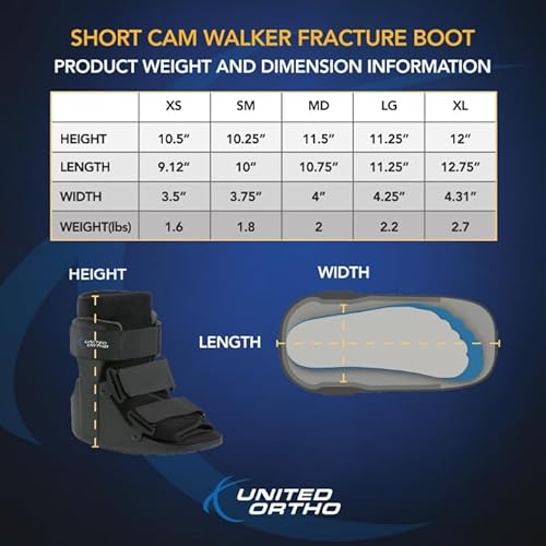 United Ortho USA14013 Short Cam Walker Fracture Boot thumb #4