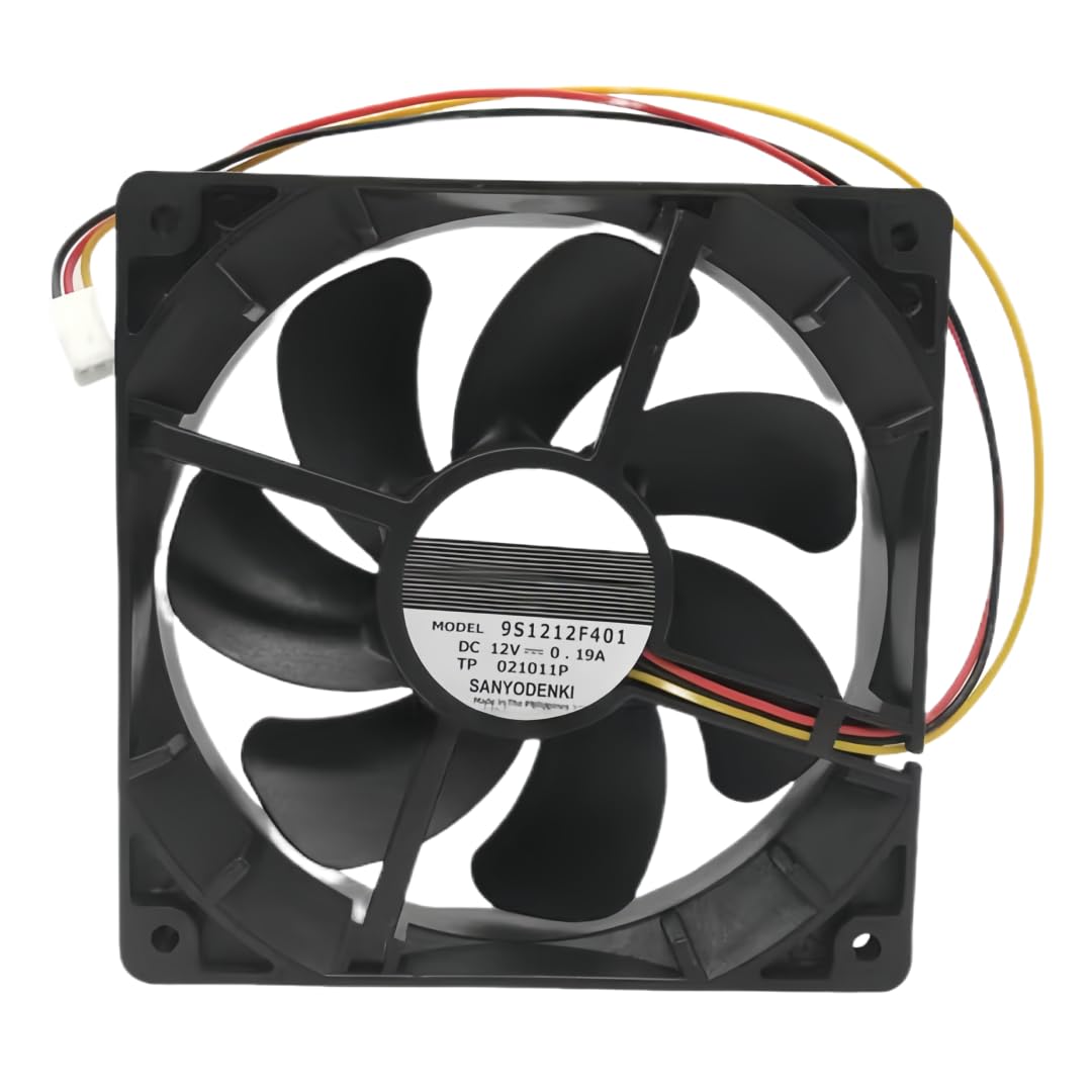 CZVJUKBYP 9S1212F401 DC12V 0.19A 12CM 12025 Cooling Fan 120x120x25MM