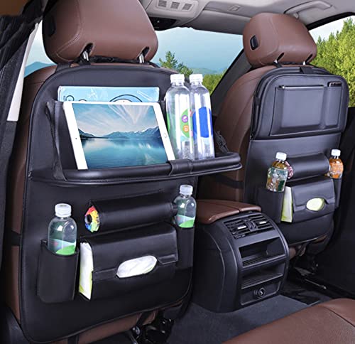 Free Printable Road Trip Games 8 SIJAWEYI Car Backseat Organizer Backseat Car Organizer Protector Kick Mats for Kids Table Tray Foldable Dining Table with Tablet Holder Travel Accessories Organizer 1 Pack